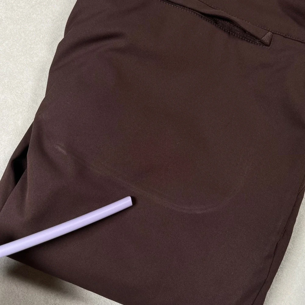 Jack Archer Slim Fit Pants Mens 38x29 (Hemmed) Chocolate Brown Tech Chino Casual